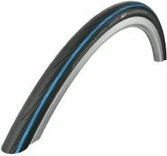 Schwalbe Lugano 700x25C K-Guard Reifen faltbar blue stripes