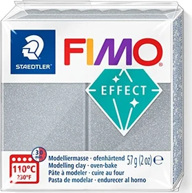 Staedtler Fimo Effect 57g metallic silber