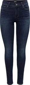 ONLY Skinny Mid Wauw Jeans dark blue denim (Damen)