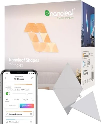 nanoleaf Shapes Triangles Smart Lighting LED Panel