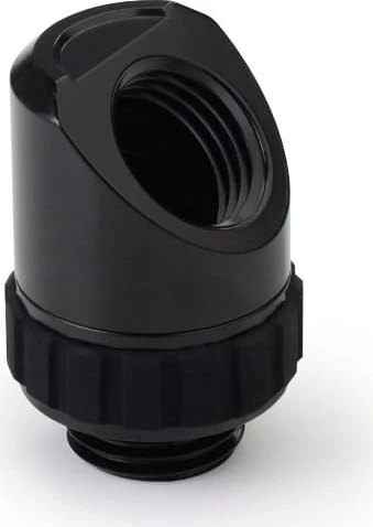Alphacool Apex Grip 45° Winkeladapter G1/4" AG auf G1/4" IG, schwarz