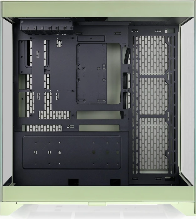 Thermaltake CTE E550 MX, grün, Glasfenster
