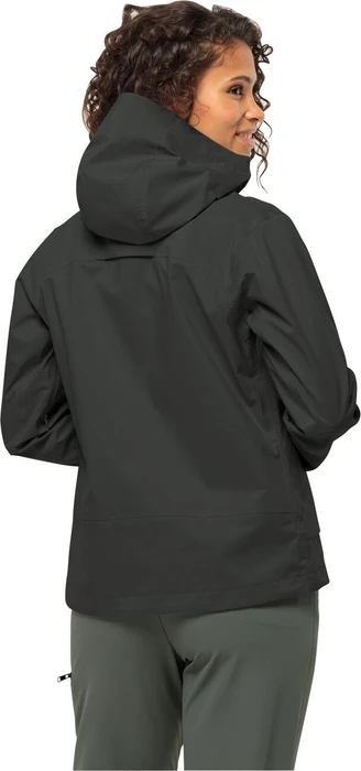 Jack Wolfskin Wandermood 3l Funktionsjacke granite black (Damen)