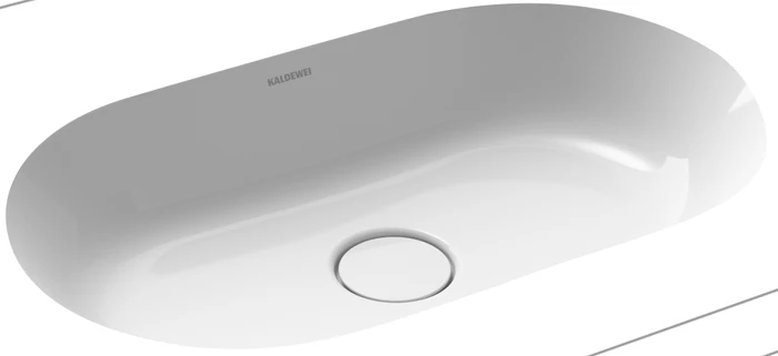 Kaldewei Centro 3059 Unterbauwaschtisch 61x38cm, Perl-Effekt, cool grey 70