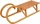 VT-Sport Colint 100 klappbar Schlitten braun