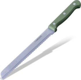 Fackelmann Nirosta Brotmesser Trio 20cm grün