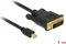 DeLOCK Mini DisplayPort 1.1 [Stecker] auf DVI-D 24-Pin [Stecker] Kabel, 1m Vorschaubild