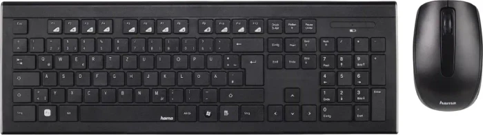 Hama Cortino Set Funk Tastatur und Maus, USB, DE