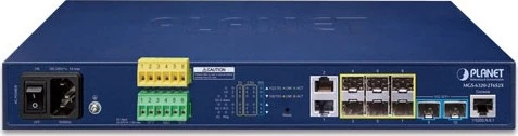 Planet MGS-6320 Rackmount 2.5G Managed Switch, 6x SFP, 2x RJ-45, 2x SFP+