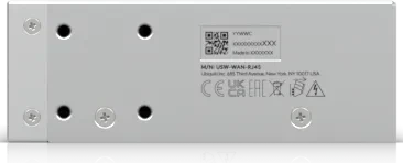 Ubiquiti WAN Switch RJ45 Rackmount 10G Managed Switch, 2x RJ-45