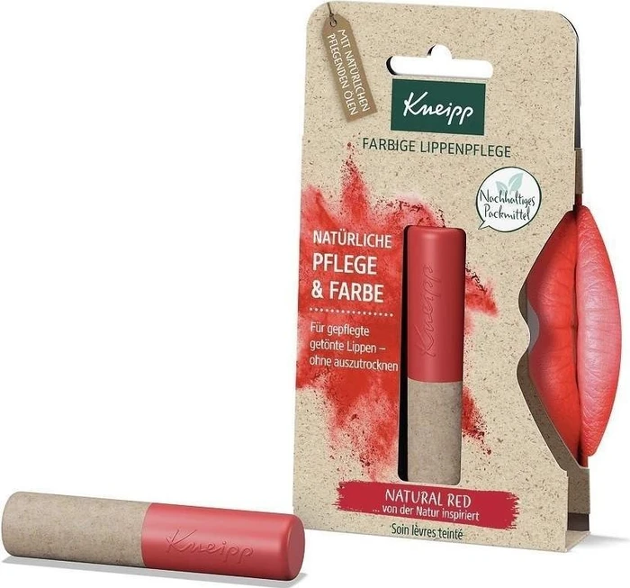 Kneipp Farbige Lippenpflege natural red, 3.5g