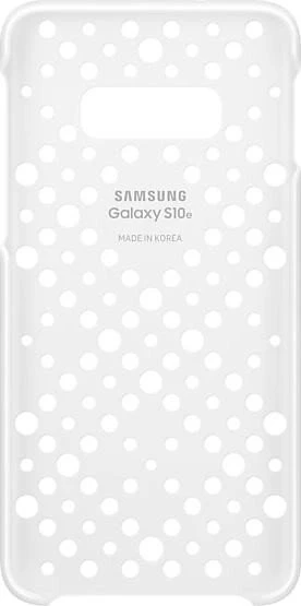 Samsung Pattern Cover für Galaxy S10e weiß