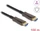 DeLOCK AOC Ultra High Speed HDMI 2.1 Kabel 48Gbps 8K 60Hz mit Metallarmierung schwarz, 100m (86080)