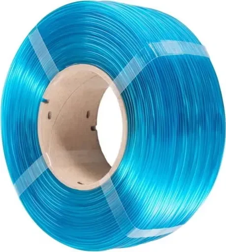 AzureFilm PETG Hyper Speed Refill, Blue Transparent, Spule, 1.75mm