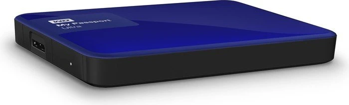 Western Digital WD My Passport Ultra Metal Edition blau 1TB, USB 3.0 Micro-B