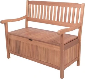 Garden Pleasure Houston Gartenbank/Gartenbox 2-Sitzer