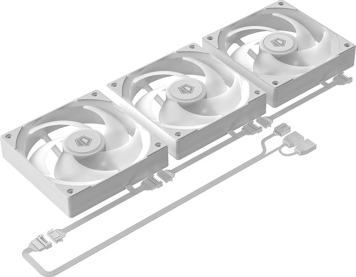 ID-Cooling FX360 LCD White, weiß