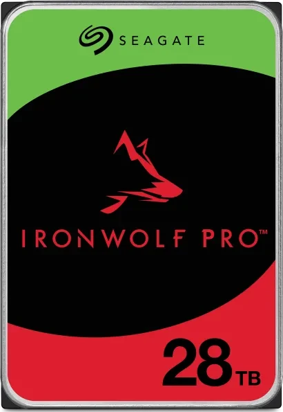 Seagate IronWolf Pro NAS HDD +Rescue 28TB, 24/7, 512e / 3.5" / SATA 6Gb/s
