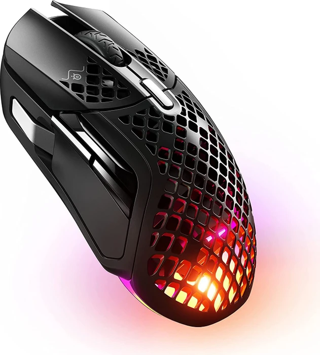 SteelSeries Aerox 5 Wireless schwarz, USB/Bluetooth