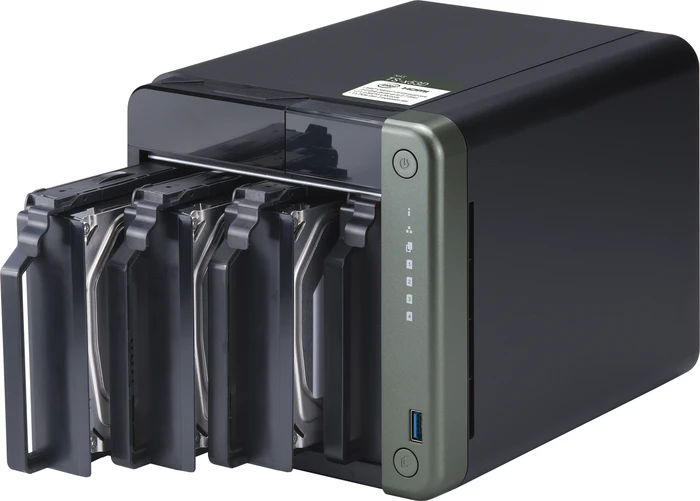 QNAP Turbo Station TS-453D-4G, 4GB RAM, 2x RJ-45 2.5GBase-T, 2x USB-A 3.0