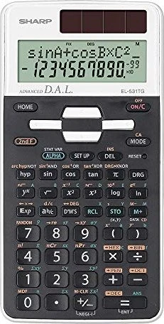 Sharp EL-531TG, schwarz/weiß