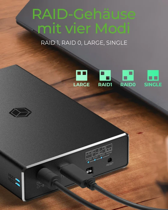 RaidSonic Icy Box IB-RD2253-C31, USB-C 3.1