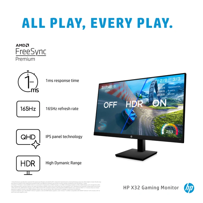 HP X32, 31.5"