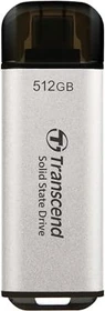Transcend ESD300 512GB Silver, USB-C, USB 3.2 Gen 2×1