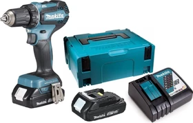 Makita DHP485RFJ Akku-Schlagbohrschrauber inkl. MAKPAC + 2 Akkus 3.0Ah