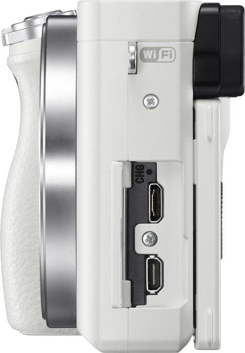 Sony Alpha 6000 weiß mit Objektiv E PZ 16-50mm 3.5-5.6 OSS