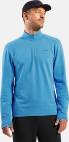Odlo Essentials Thermal Half Zip Laufshirt langarm azure blue (Herren)