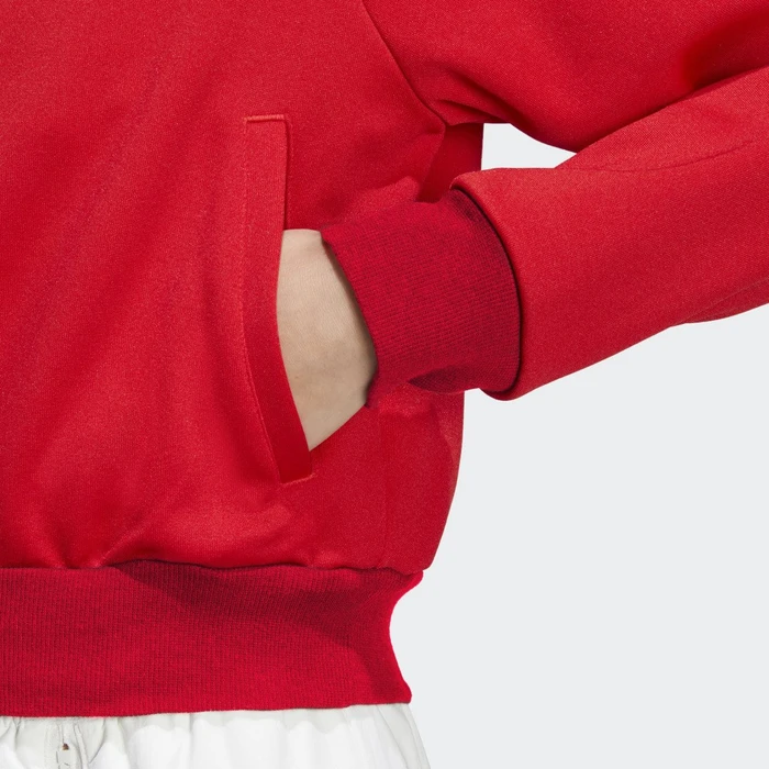 adidas Tiro Suit-Up Lifestyle Trainingsjacke better scarlet/black/white (Damen)