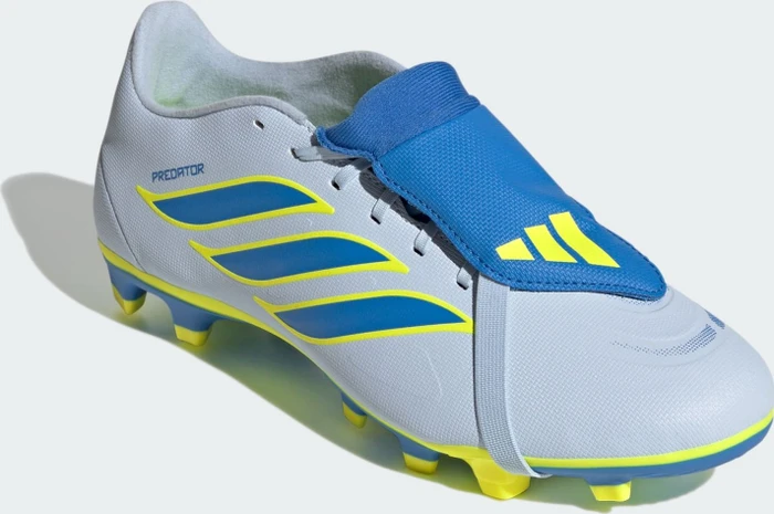 adidas Predator Club Fold-Over Tongue FG/MG crystal sky/ray blue/team solar yellow 2 (Herren)