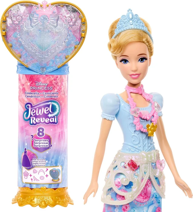 Mattel Disney - Prinzessin - Jewel Reveal Cinderella