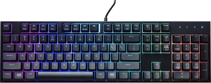 Cooler Master MasterKeys Lite L Combo, LEDs RGB, USB, DE