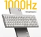 Lofree Flow Lite100, Off-White, LEDs weiß, Kailh LOW PROFILE Specter, USB/Bluetooth, DE Vorschaubild