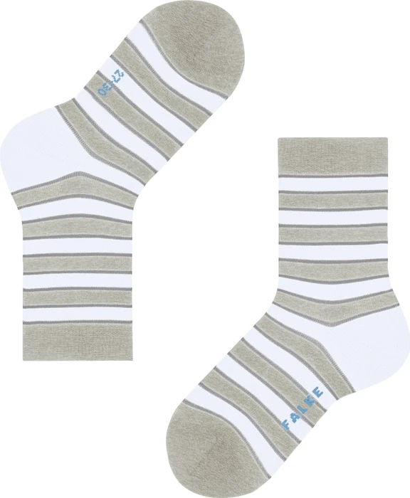 Falke Simple Stripes Socken storm grey (Junior)