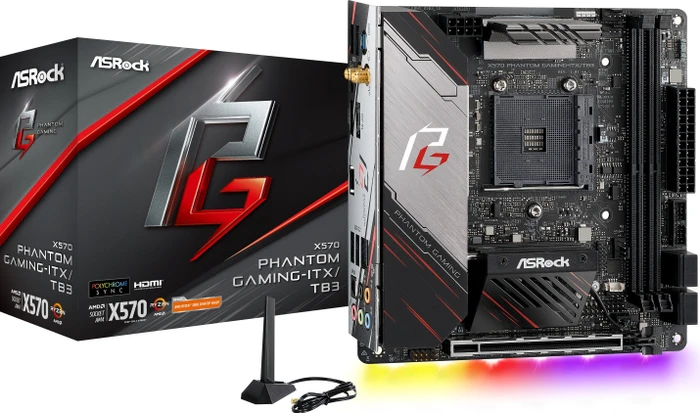 ASRock X570 Phantom Gaming-ITX/TB3 (AMD AM4)