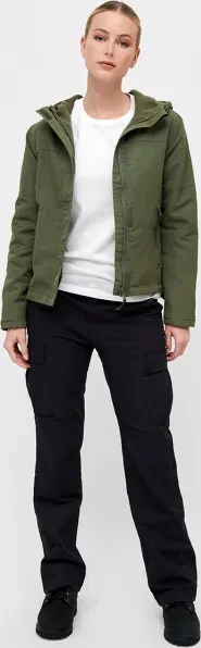 Brandit Windbreaker Frontzip Jacke olive (Damen)