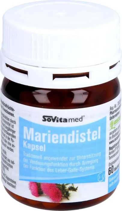 Allpharm Mariendistel Kapseln, 60 Stück