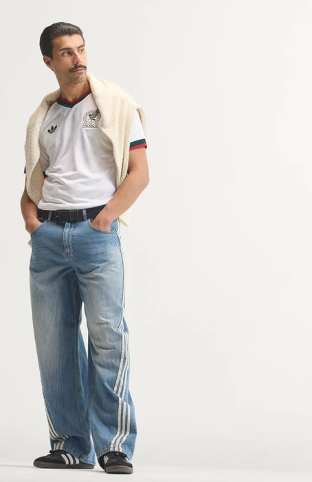 adidas FIFA WM 2026 Mexiko Authentic Auswärtstrikot kurzarm weiß (Herren)