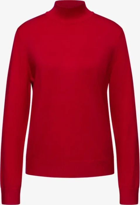 Street One Turtleneck Pullover racing red (Damen)