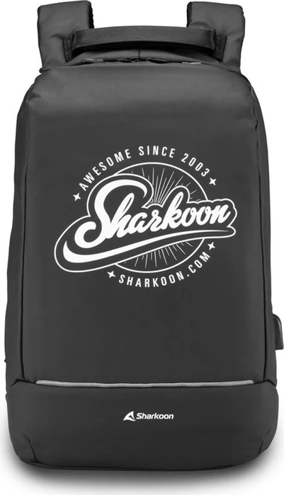 Sharkoon Backpack Notebook-Rucksack 16 Liter, schwarz