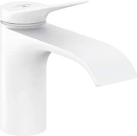 Hansgrohe Vivenis Standventil 80 mit Hebelgriff für Kaltwasser oder vorgemischtes Wasser ohne Ablaufgarnitur mattweiß