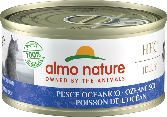 almo nature HFC Jelly Cats, Seefisch, 1.68kg (24x 70g)