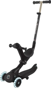 Globber Go Up Deluxe Lights Kickboard schwarz