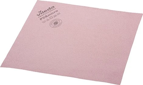 Vileda PVA micro Mikrofaser Tuch rot, 5 Stück