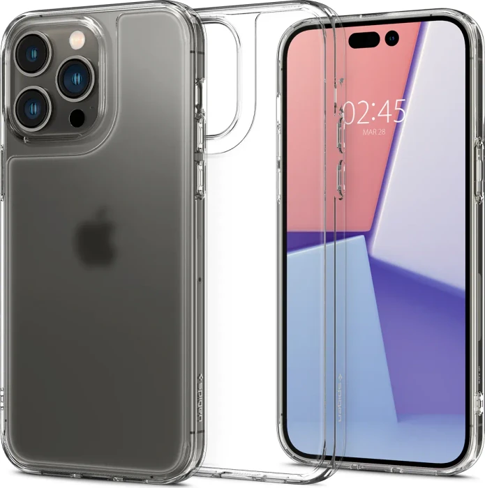 Spigen Quartz Hybrid für Apple iPhone 14 Pro Max Max Matte Clear