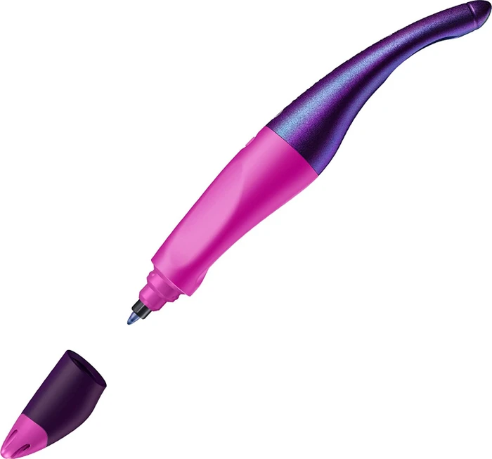 STABILO EASYoriginal Tintenroller (Mine) holograph violett/pink, Rechtshänder, Blister