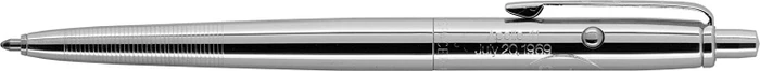 Fisher Space Pen AG7E Original Astronautenstift mit Gravur Kugelschreiber chrom, Geschenkbox